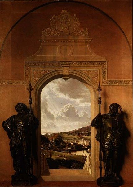 Gatehouse of Fleet, vom Haus des Künstlers von John Faed