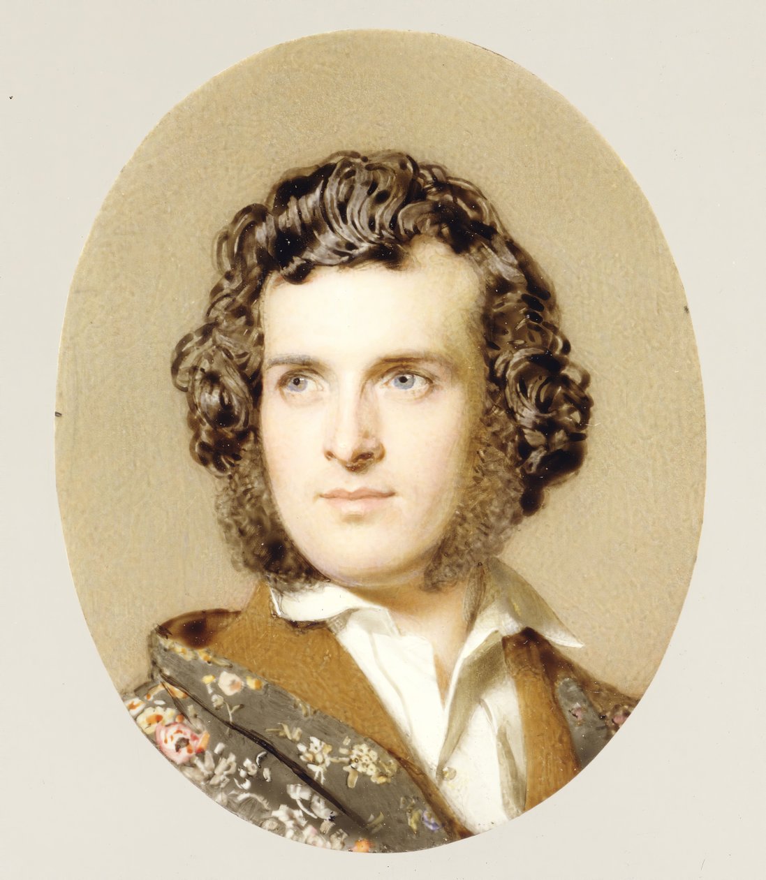 Selbstporträt, ca. 1850 von John Faed