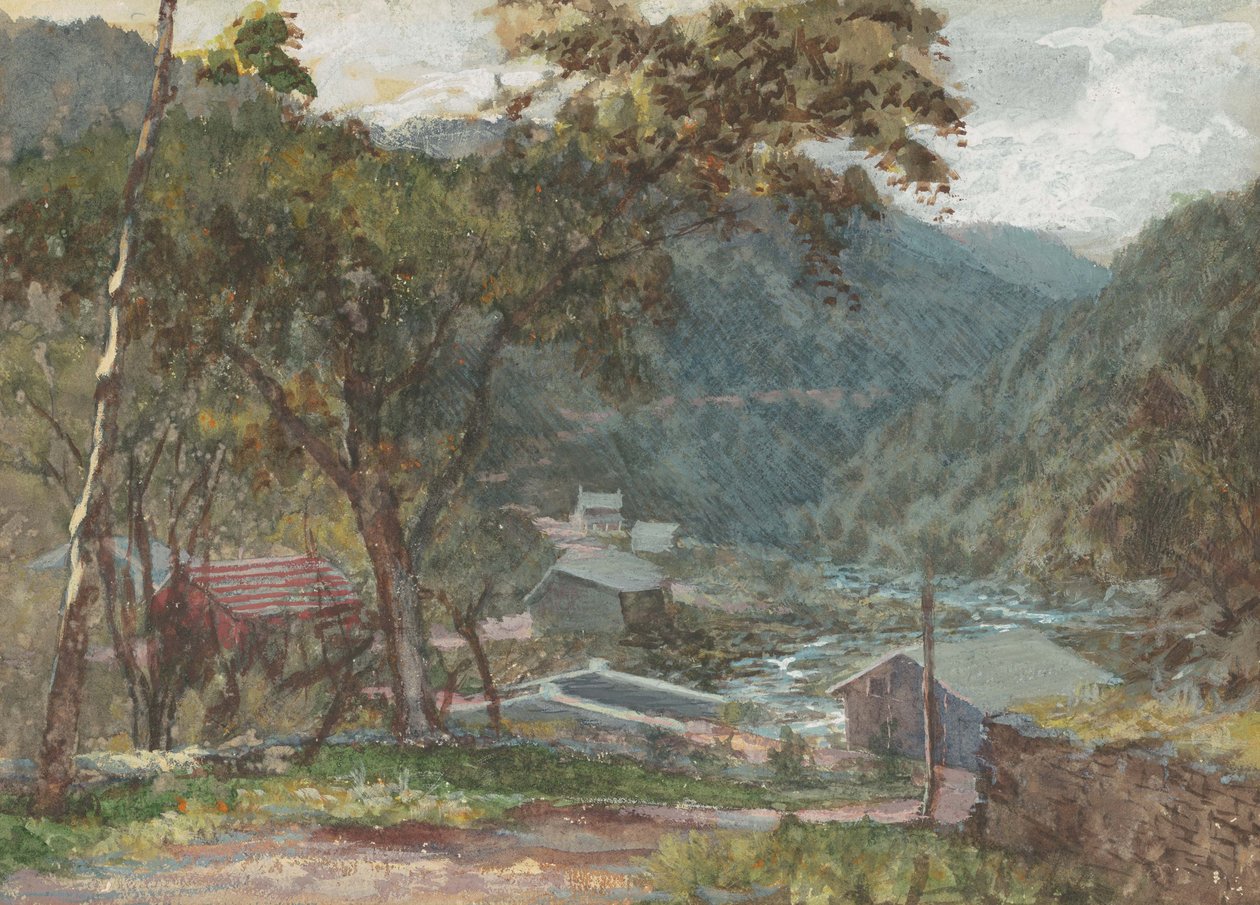 Eingang zu Kauterskill Clove von John Frederick Kensett