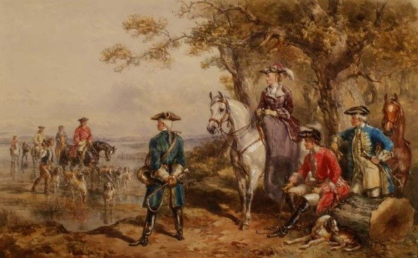 Die Otterjagd von John Frederick Tayler