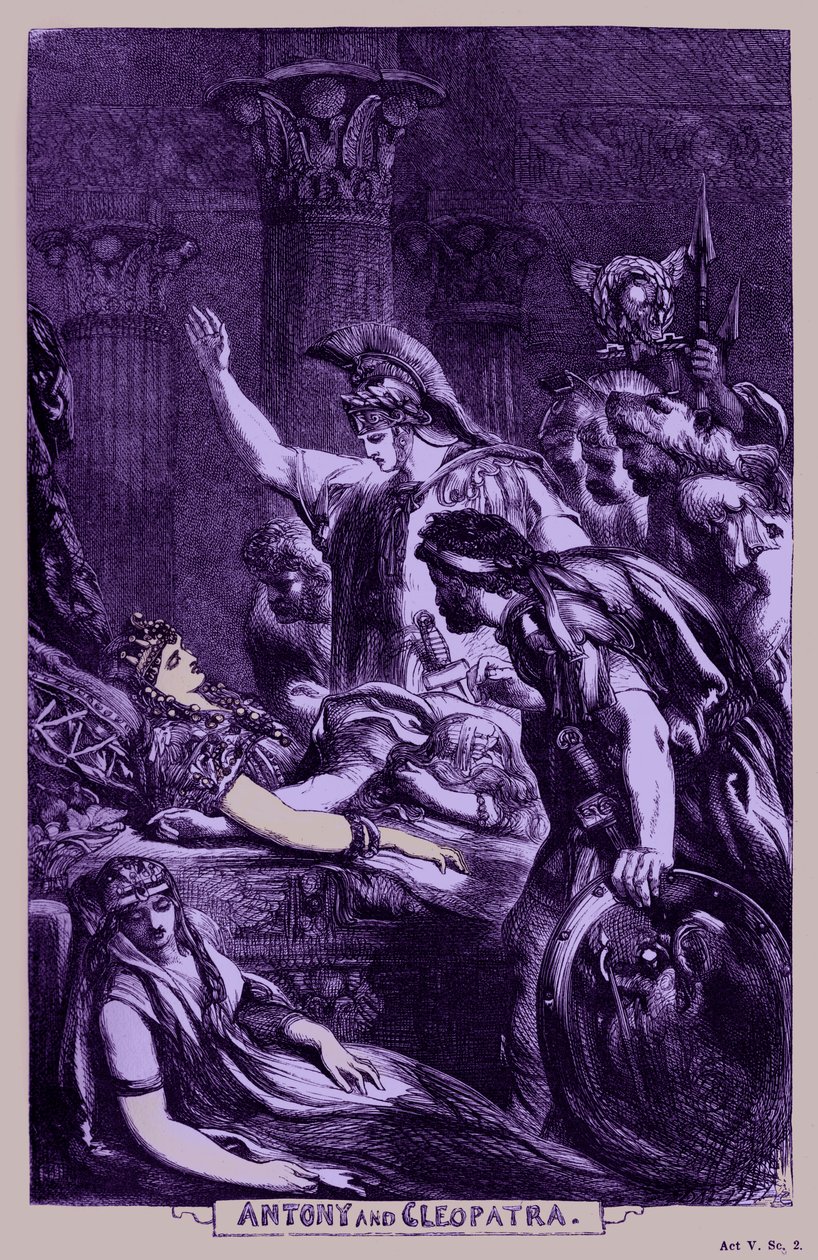 Antonius und Cleopatra von John Gilbert