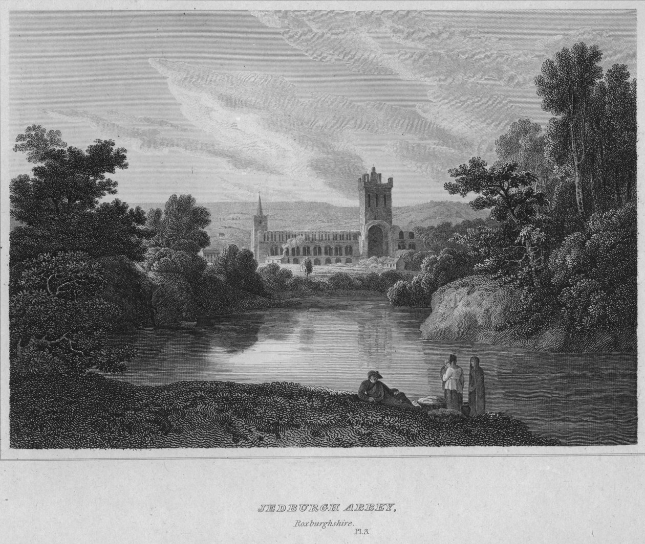 Jedburgh Abbey, Roxburghshire von John Greig