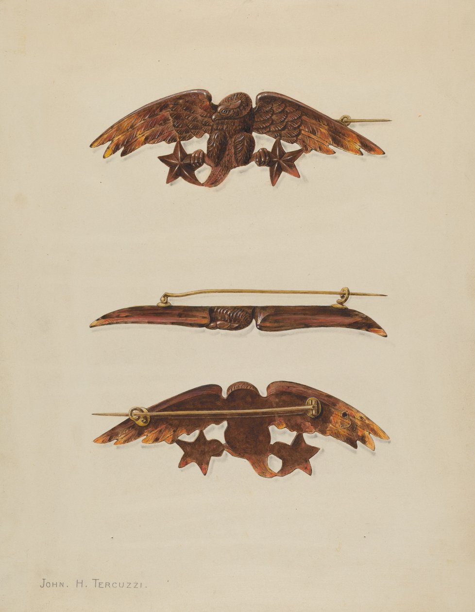 Brosche von John H. Tercuzzi