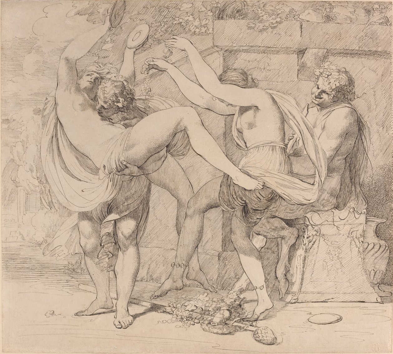 Bacchanal von John Hamilton Mortimer