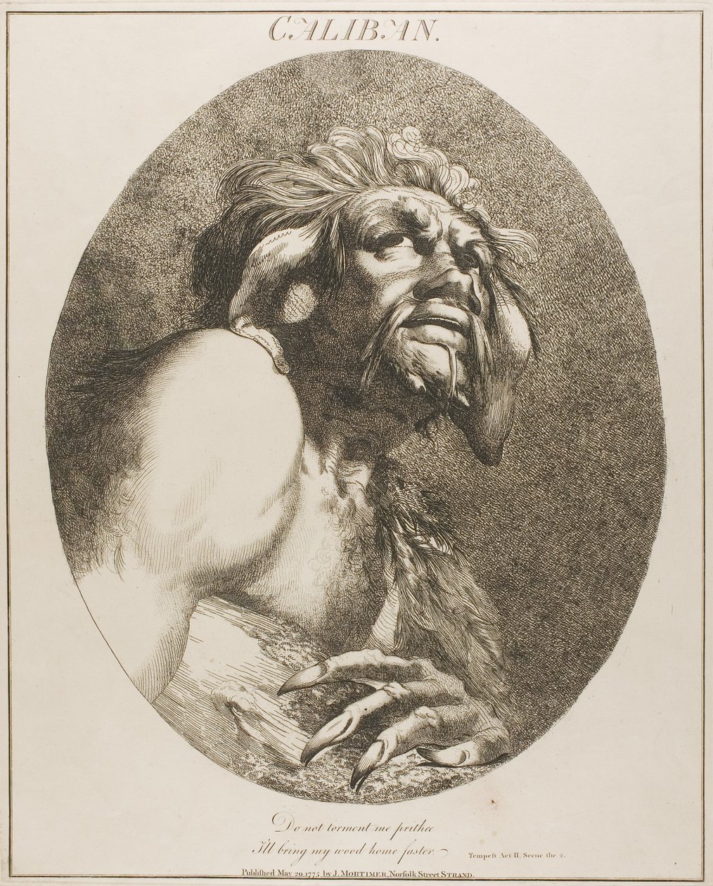 Caliban von John Hamilton Mortimer