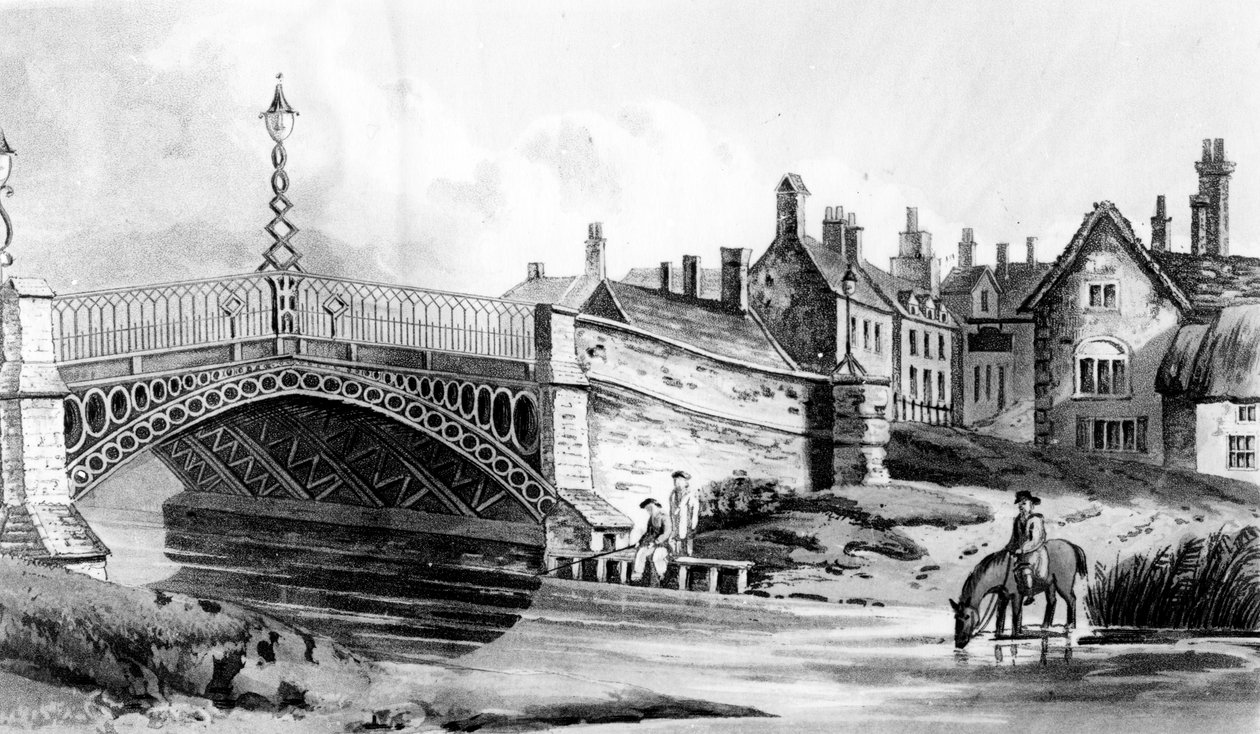 Newport Pagnell, Bucks, 1819 von John Hassell