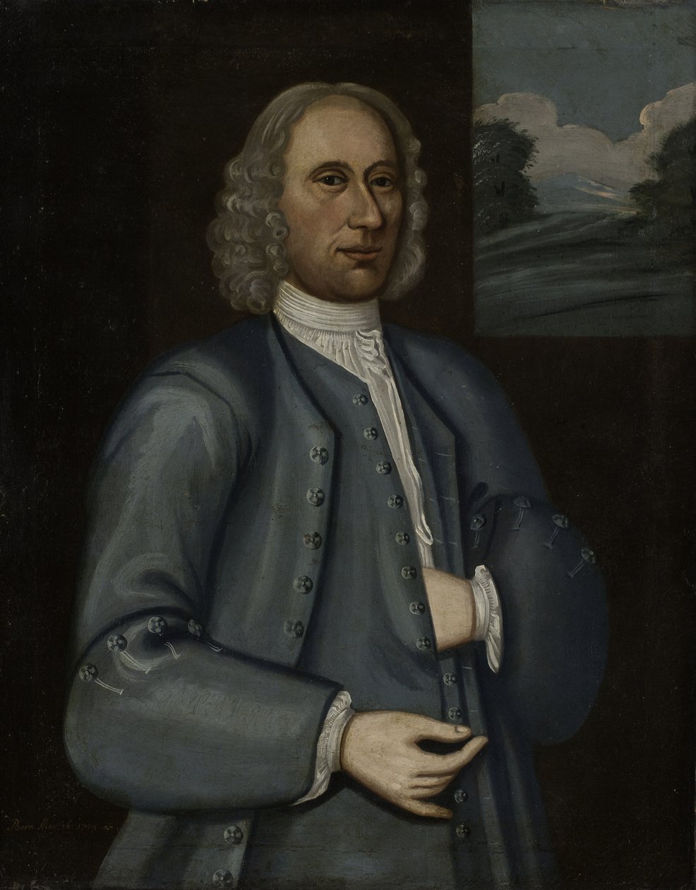 Kolonialer Jacobus Van Slyke, 1735 von John Heaton