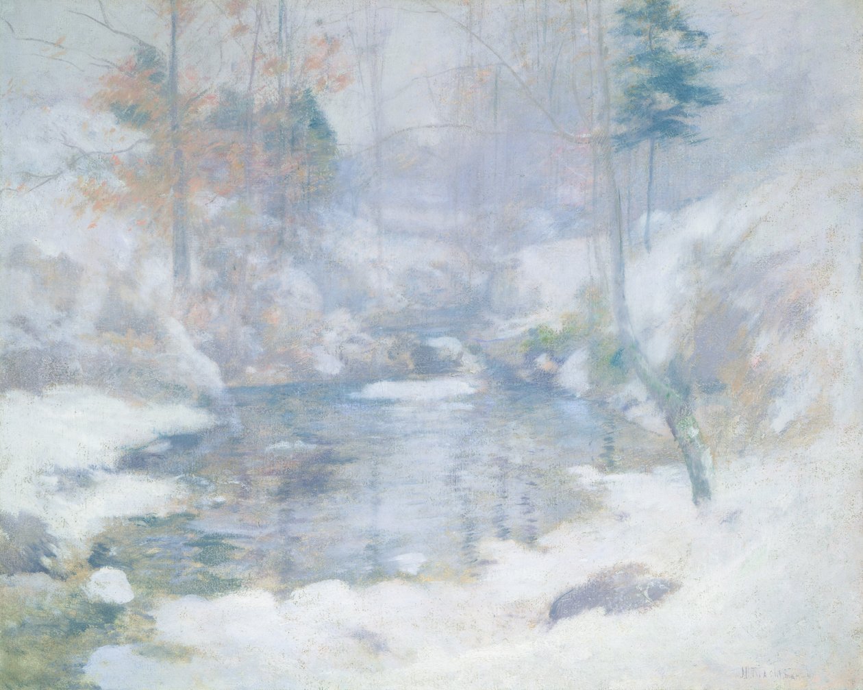 Winterharmonie von John Henry Twachtman