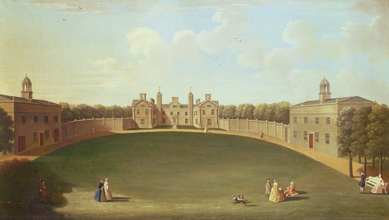 Morville Hall, Shropshire von John Inigo Richards