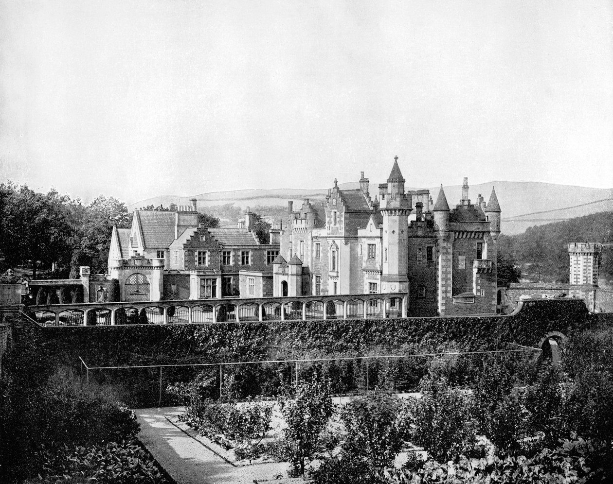 Abbotsford, Schottland, 1893 von John L. Stoddard