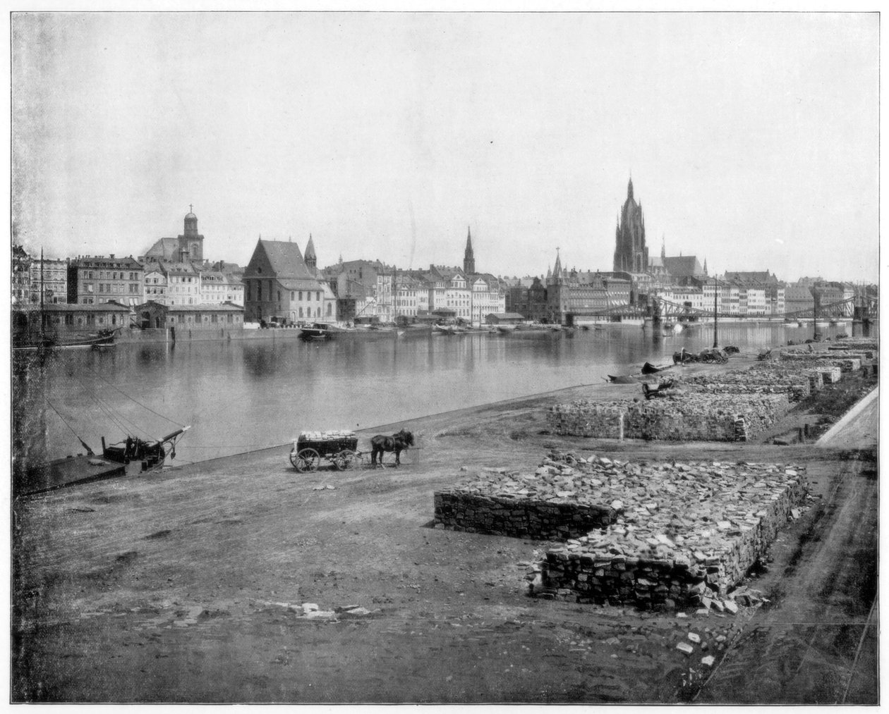 Frankfurt, Deutschland, spätes 19. Jahrhundert von John L. Stoddard