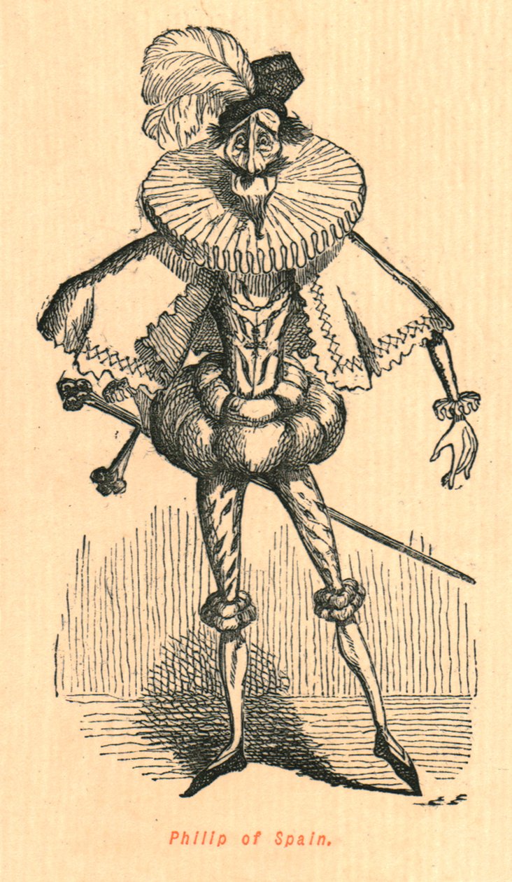 Philipp von Spanien, 1897 von John Leech