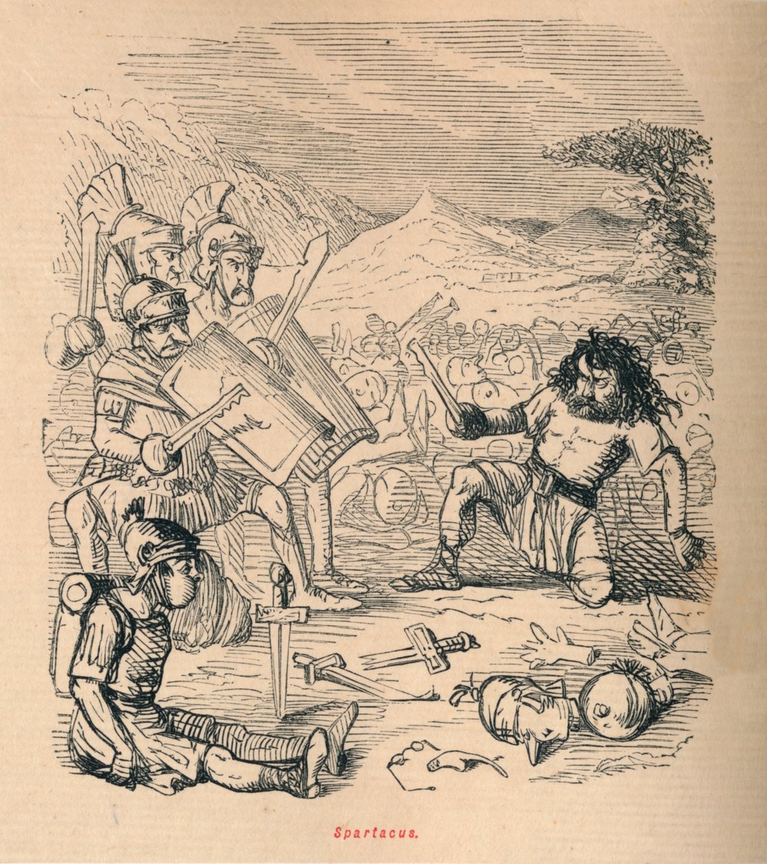 Spartacus von John Leech