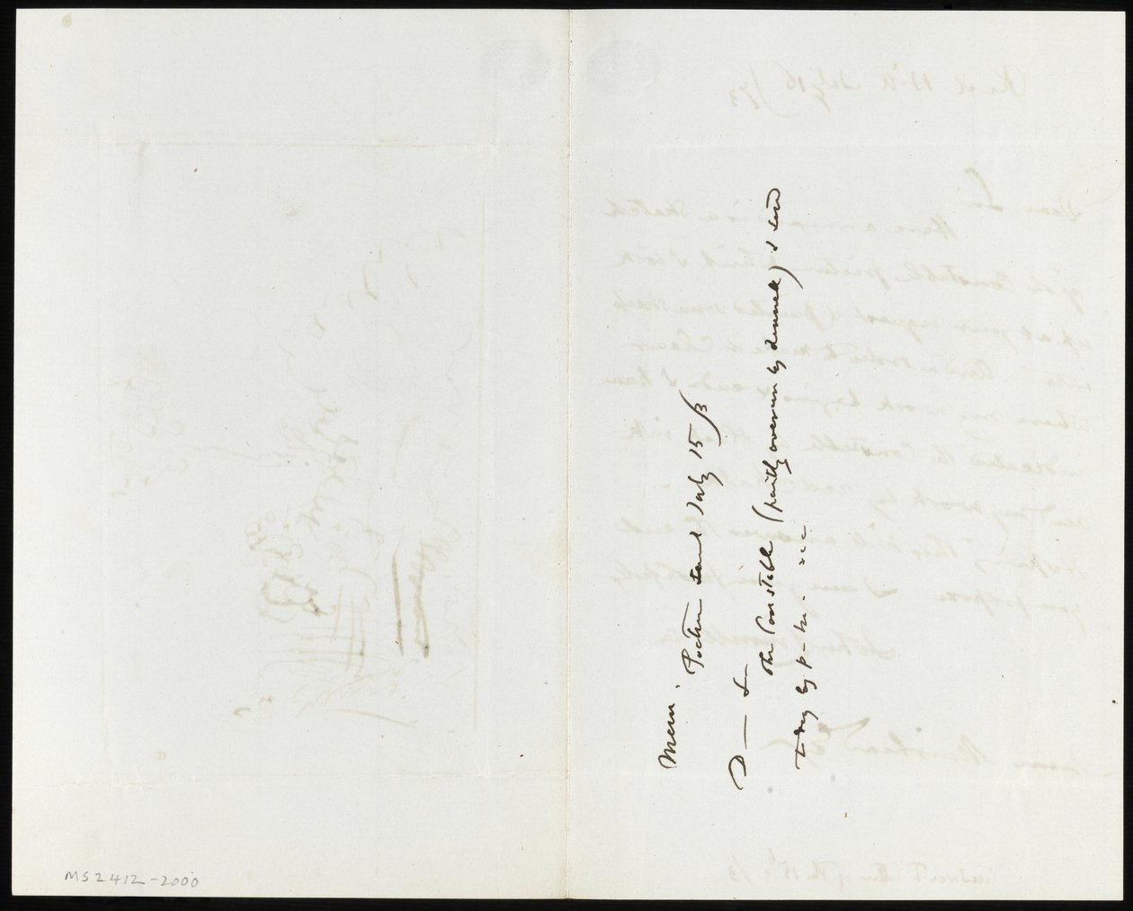 Brief an James Muirhead von John Linnell