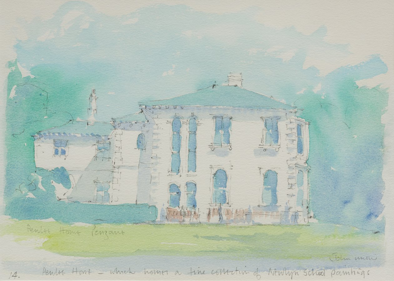 Penlee House, 1991 von John Miller
