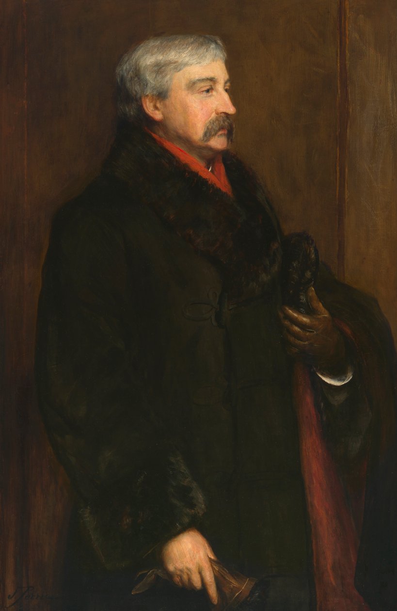 Bret Harte, 1884 von John Pettie