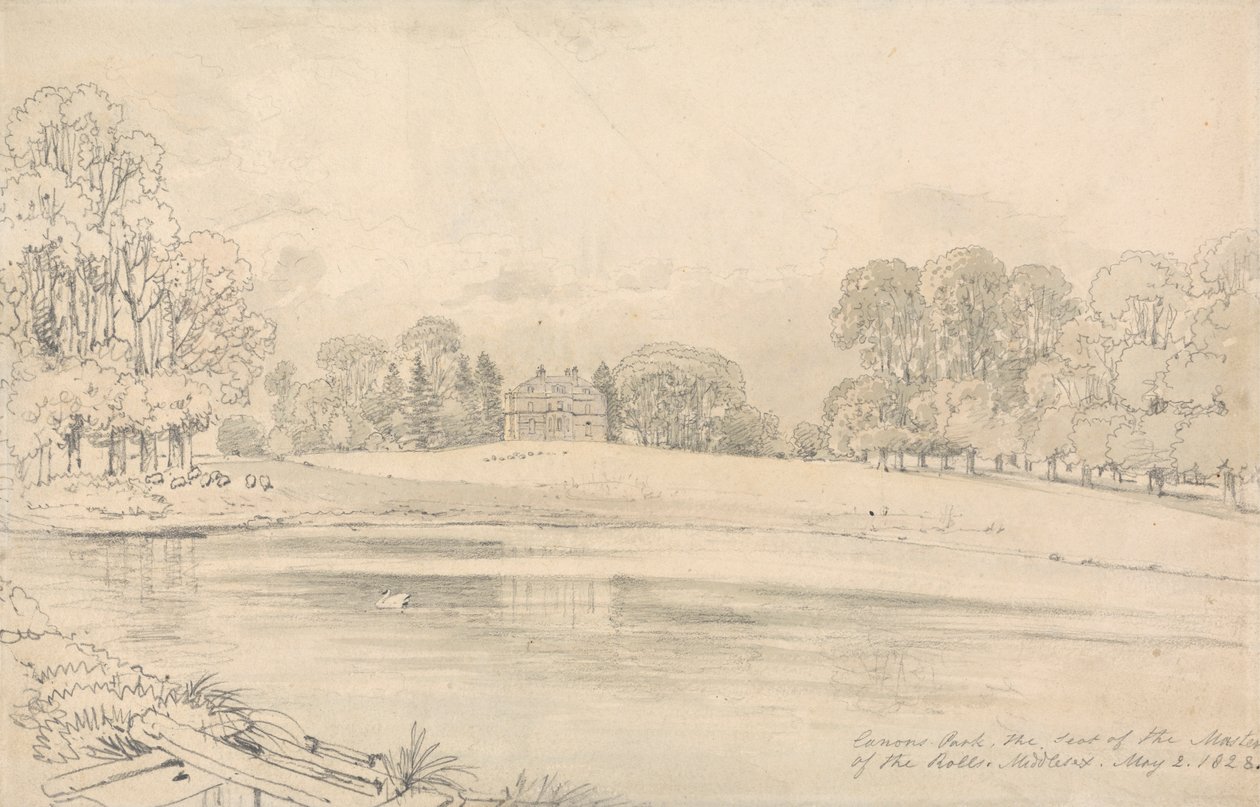 Canons Park von John Preston Neale