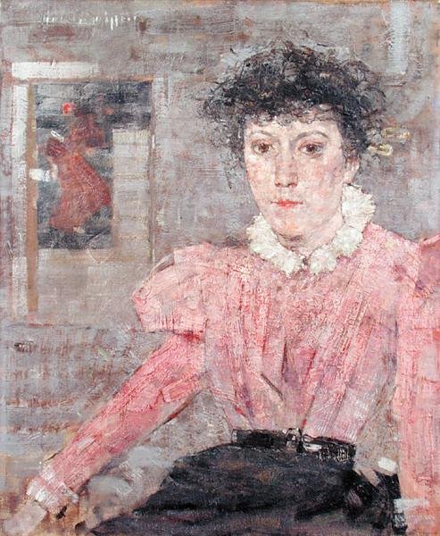 Die rosa Bluse von John Quinton Pringle