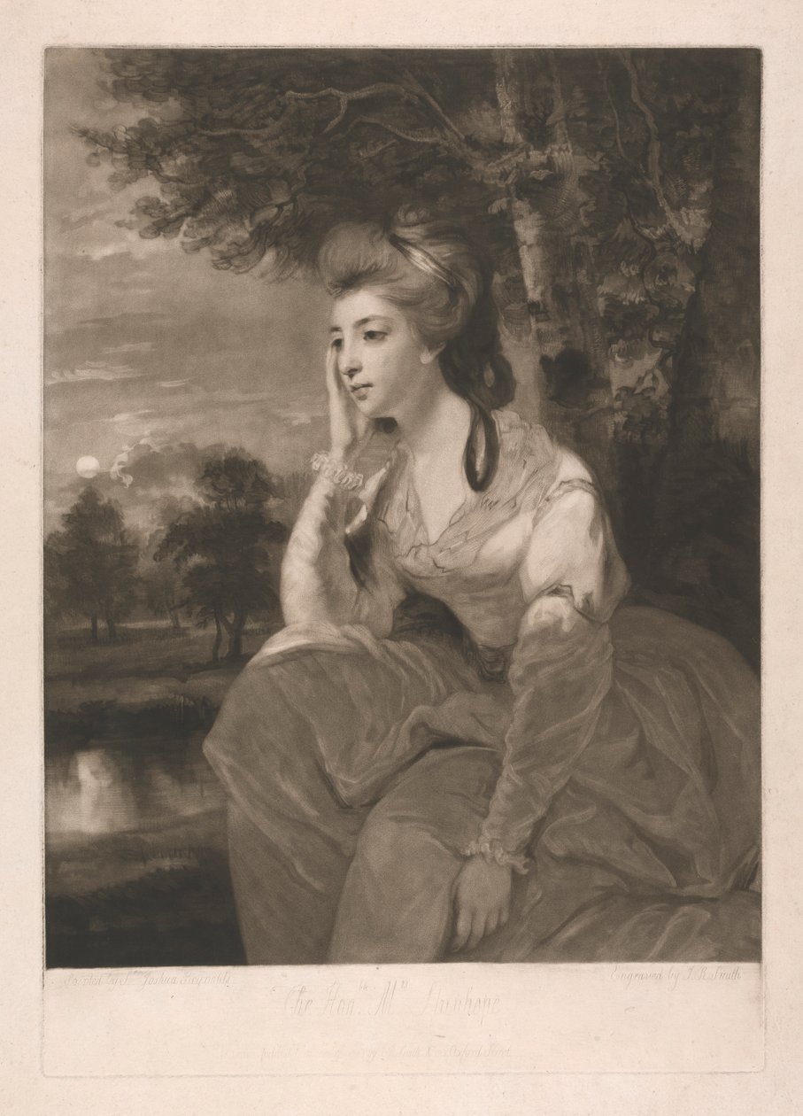 Hon. Mrs. Stanhope von John Raphael Smith