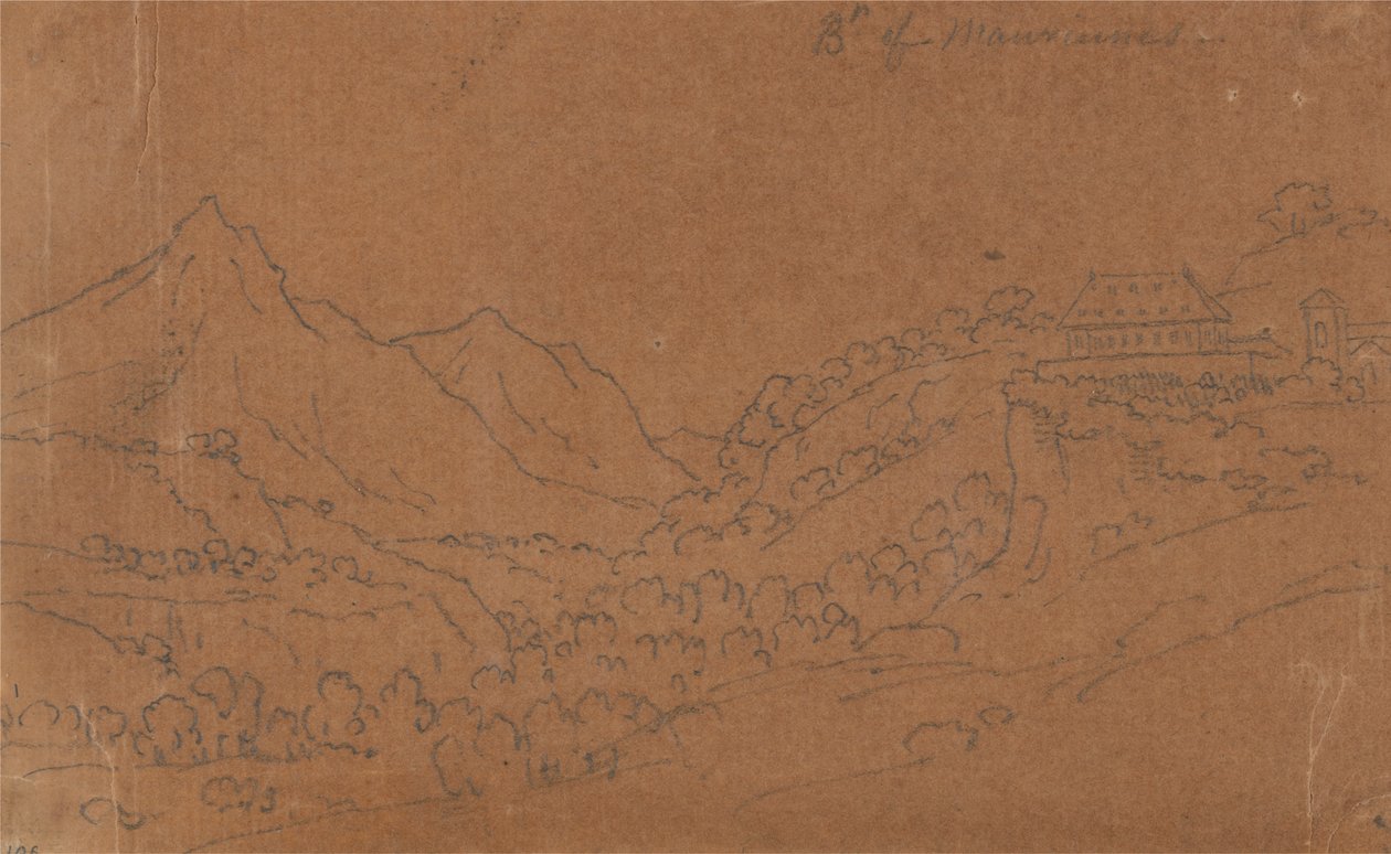 Bramans der Mauriennes von John Robert Cozens