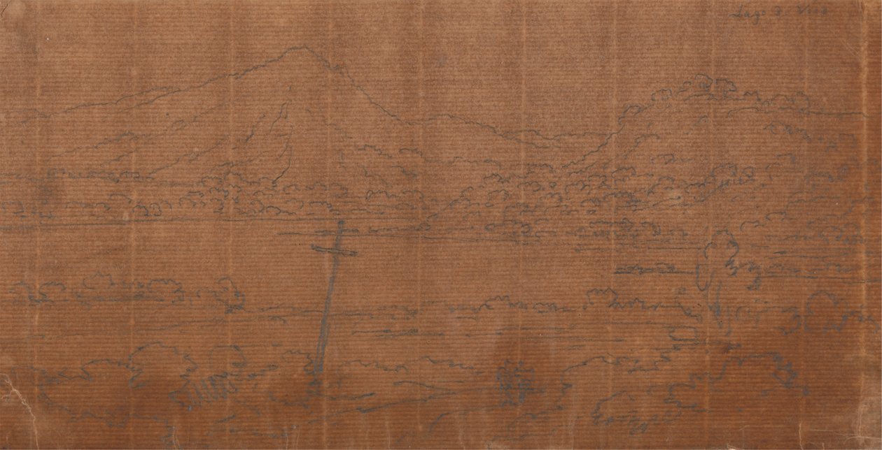 Lago di Vico von John Robert Cozens