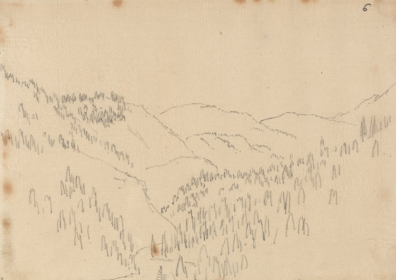 In der Nähe von Innsbruck von John Robert Cozens