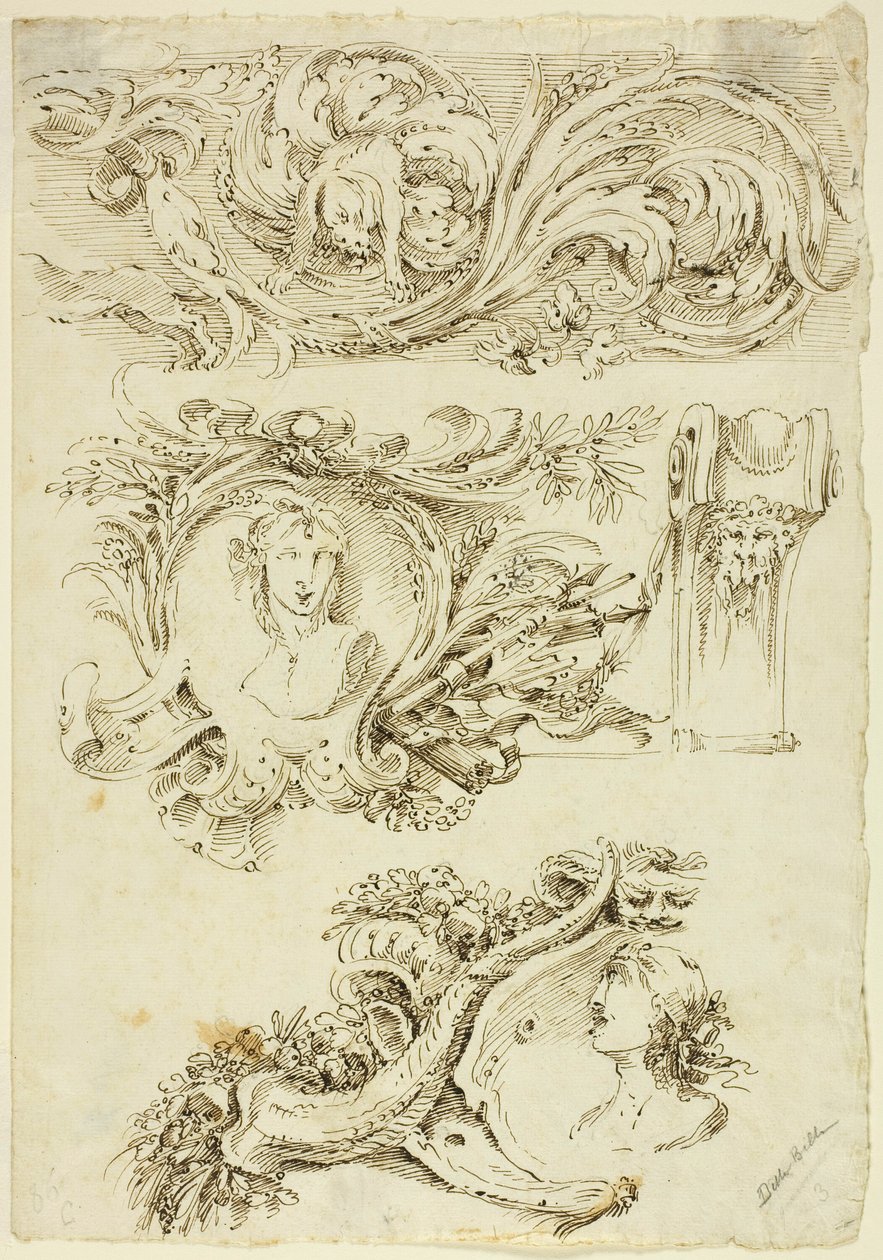 Straße in Bologna von John Ruskin