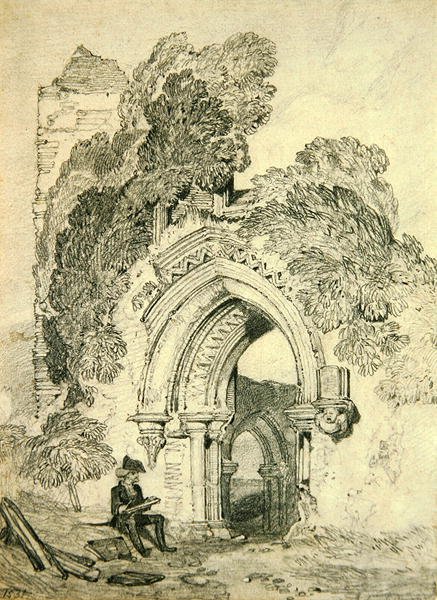 Romanische Ruine von John Sell Cotman