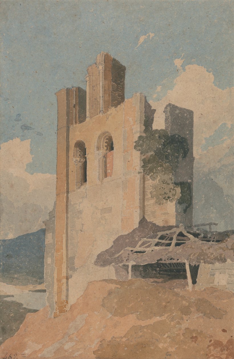 Sheriff Hutton Schloss, Yorkshire von John Sell Cotman