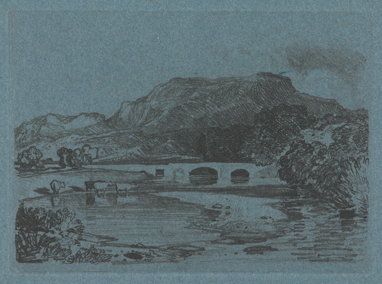 Tan-y-Bwlch, Merionethshire, Nordwales von John Sell Cotman