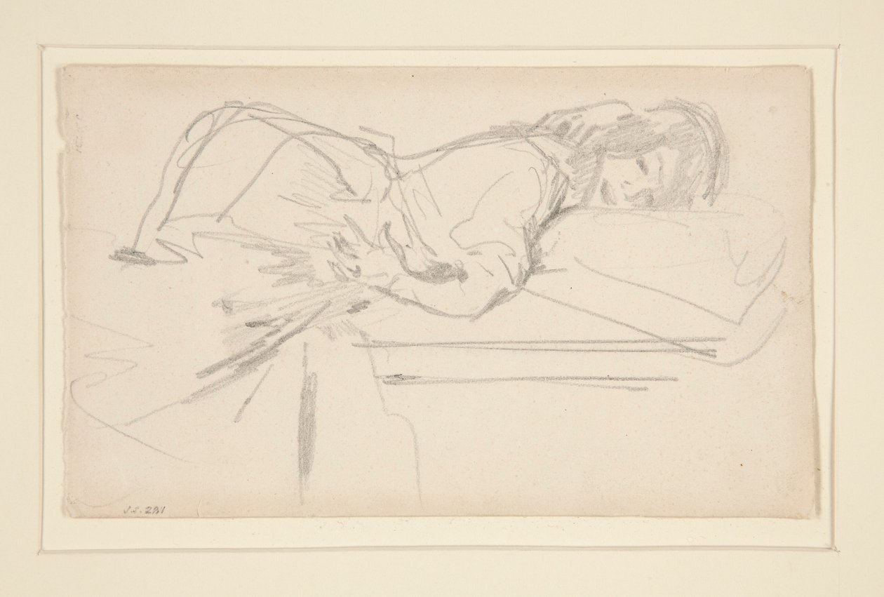 Figur eines Mädchens von John Singer Sargent