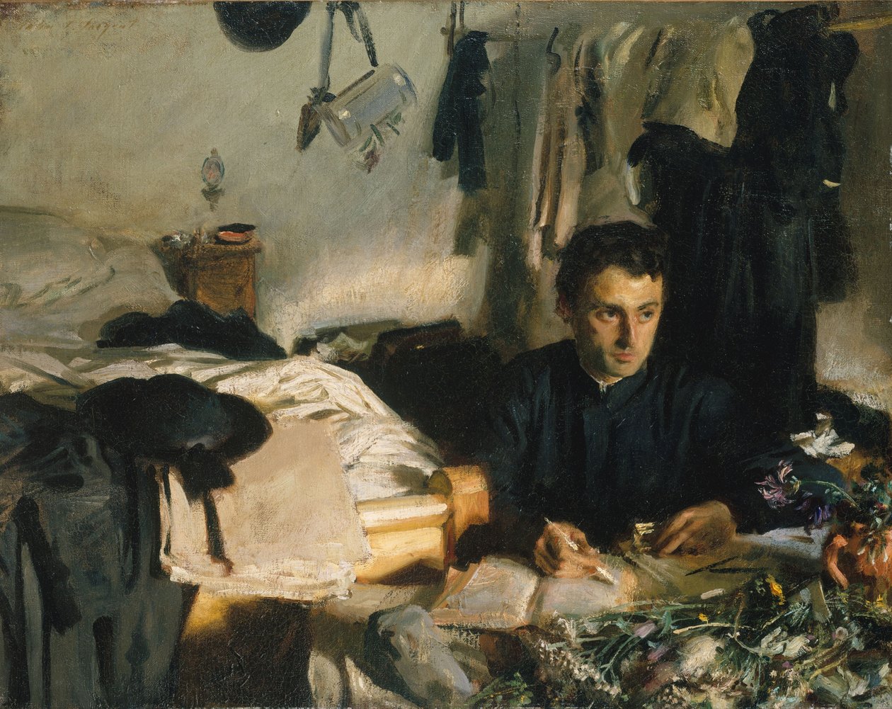 Padre Sebastiano, ca. 1904-6 von John Singer Sargent