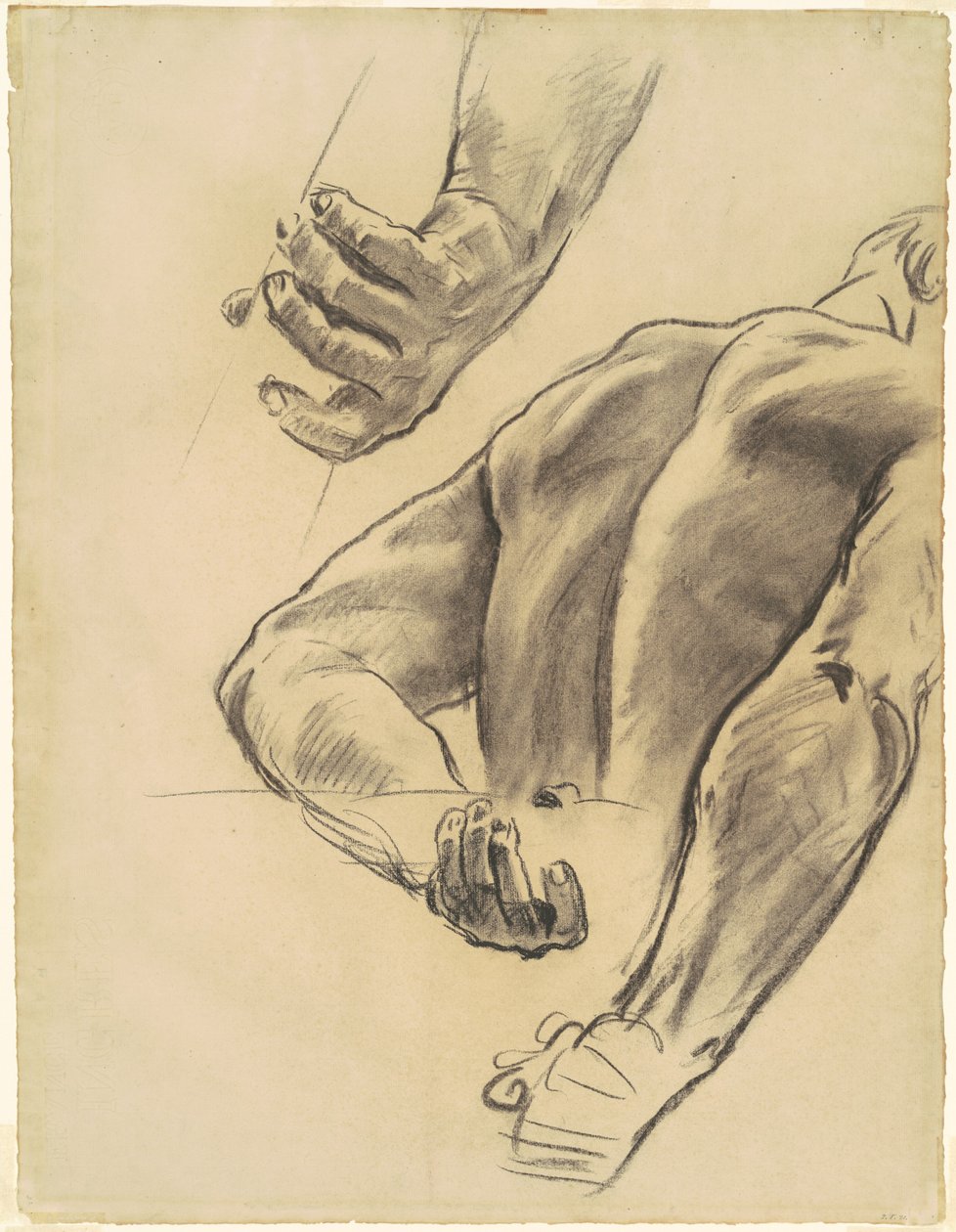 Studien für "Das Urteil" von John Singer Sargent