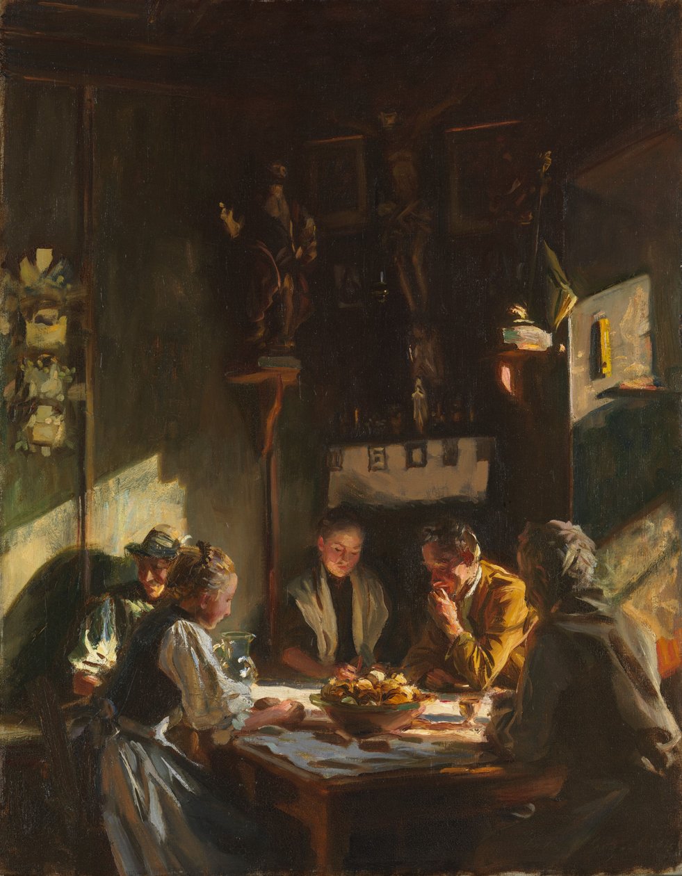 Tiroler Innenraum, 1915 von John Singer Sargent