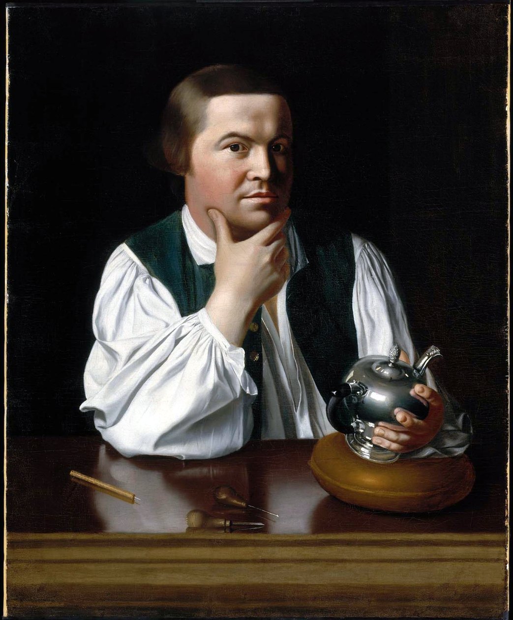 Porträt von Paul Revere von John Singleton Copley
