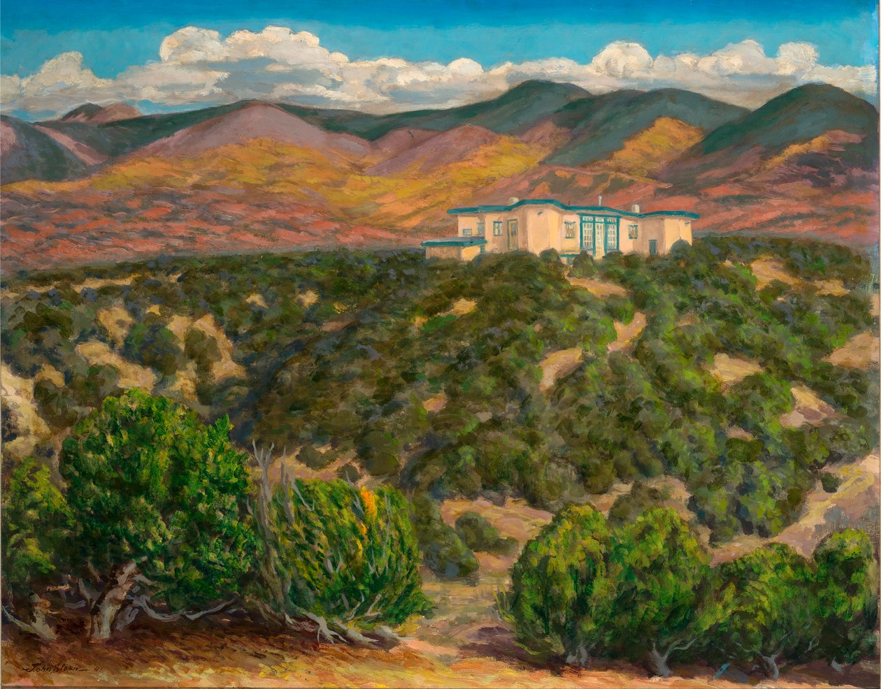 Sinagua, Santa Fe von John French Sloan