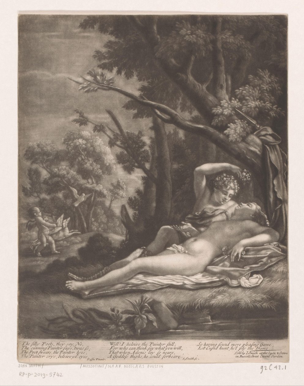Venus und Adonis von John Smith