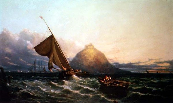 Fischerboote vor St. Michael