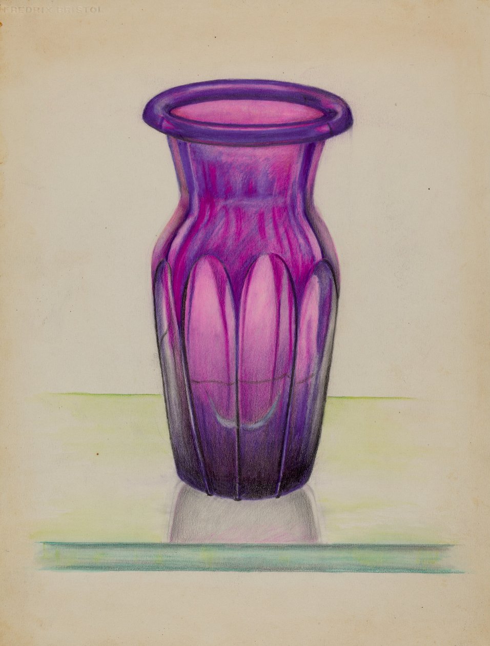 Vase, 1935-1942 von John Tarantino