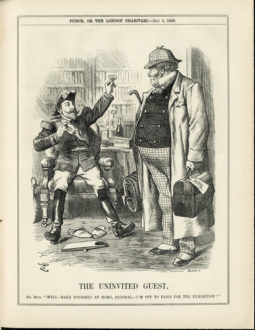Illustration von John Tenniel (1820-1914) in Punch von John Tenniel