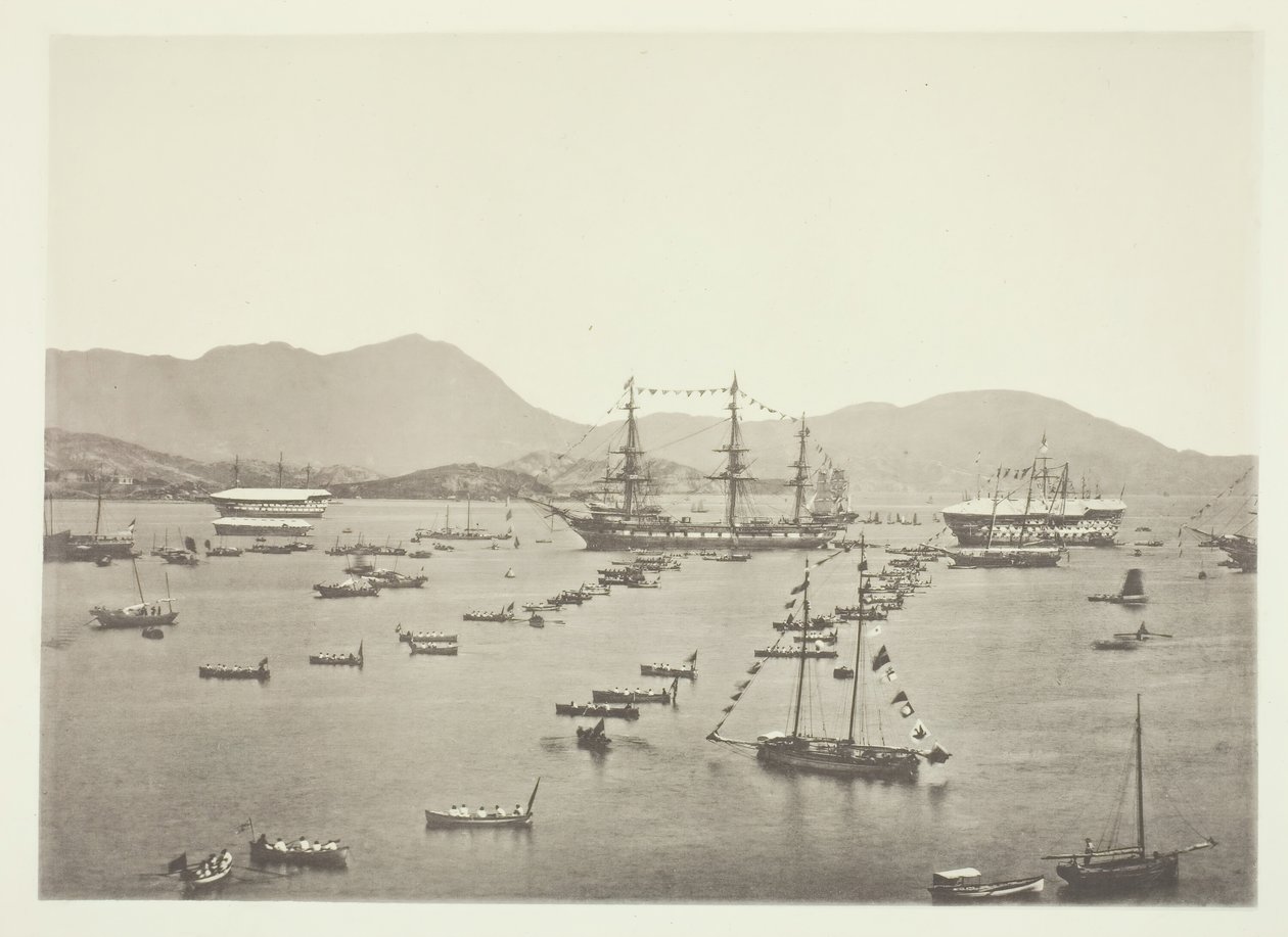 Der Hafen, Hongkong von John Thomson