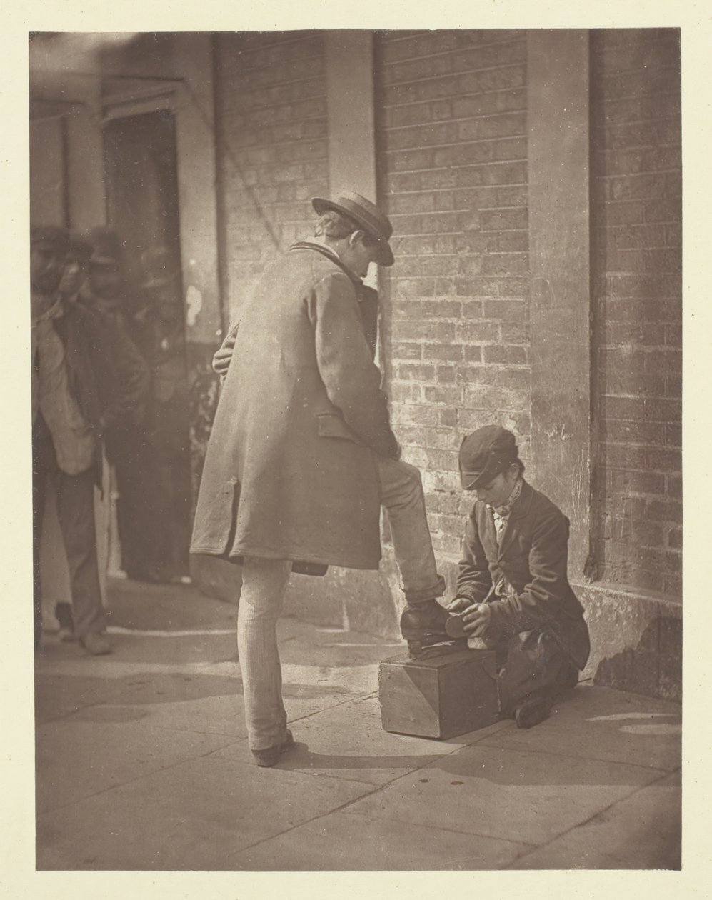 Der unabhängige Schuhputzer, 1881 von John Thomson