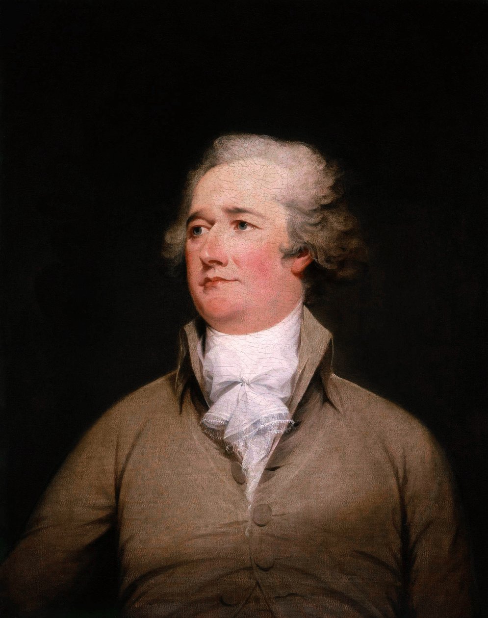 Porträt von Alexander Hamilton von John Trumbull