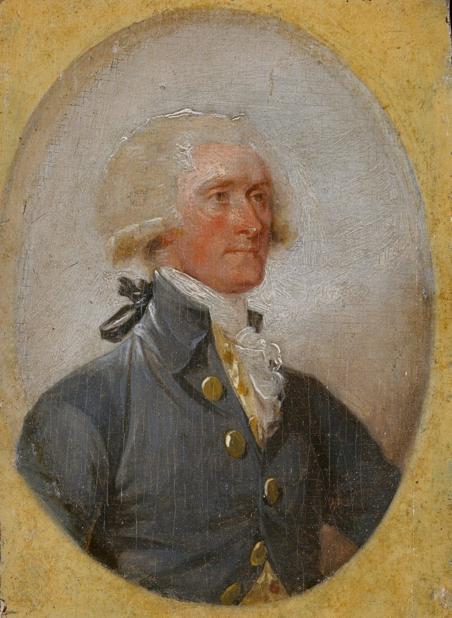 Thomas Jefferson, 1788 von John Trumbull