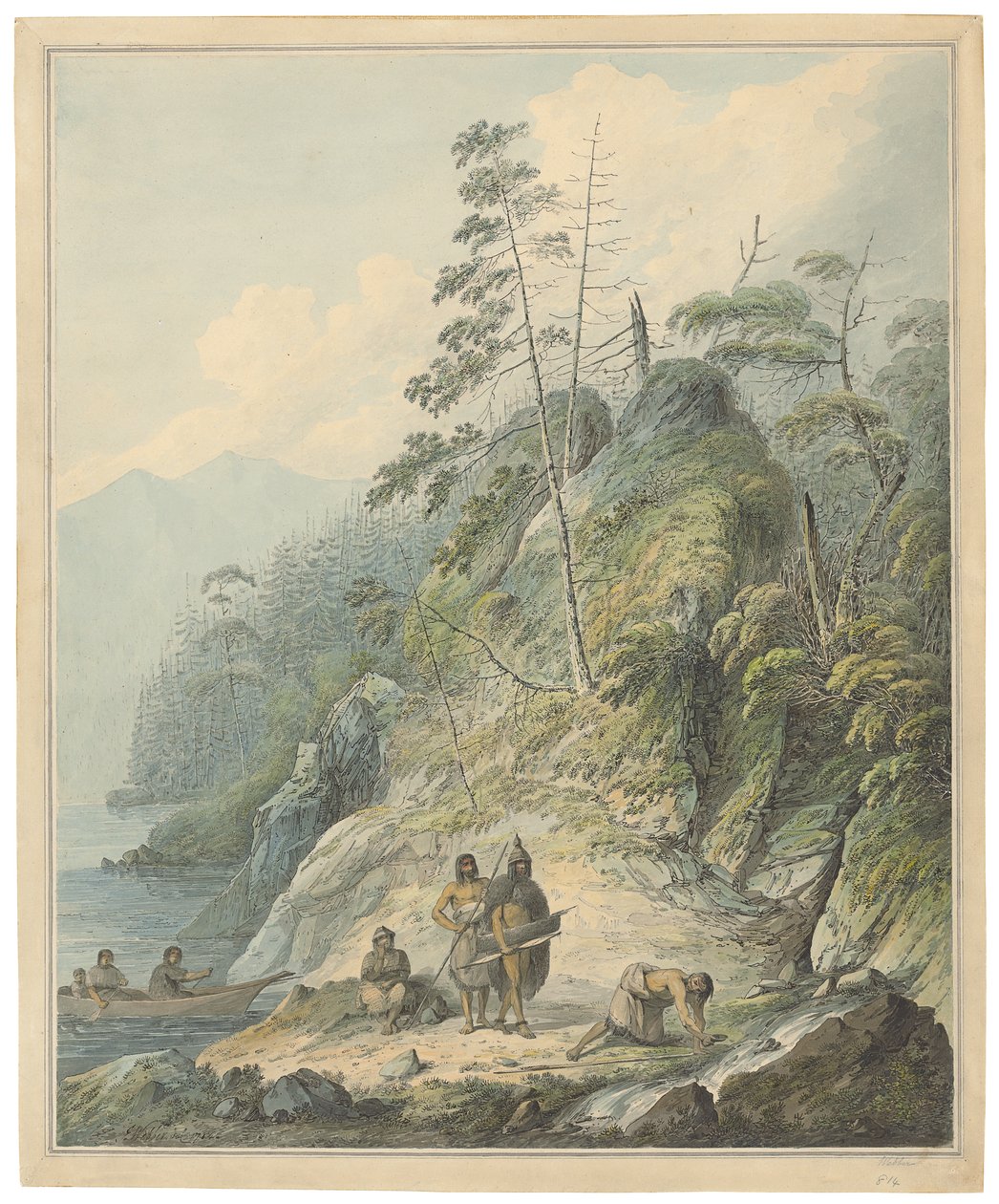Ein Blick auf Nootka Sound von John Webber