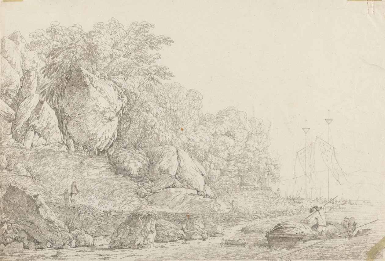 Ansicht in Macao von John Webber