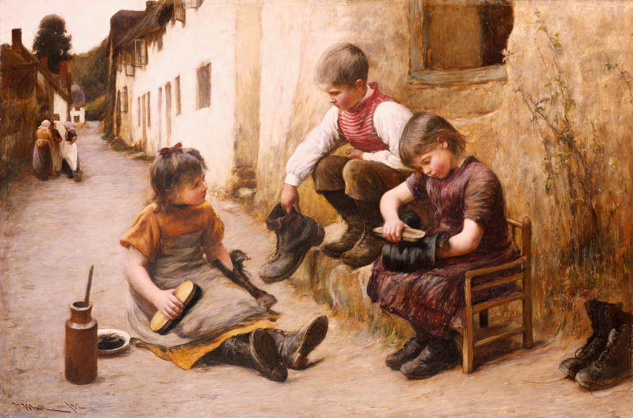 Papas Stiefel von John White
