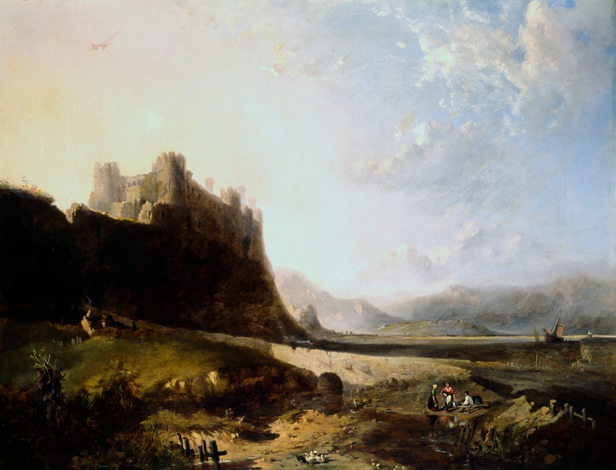 Harlech Castle von John Wright Oakes