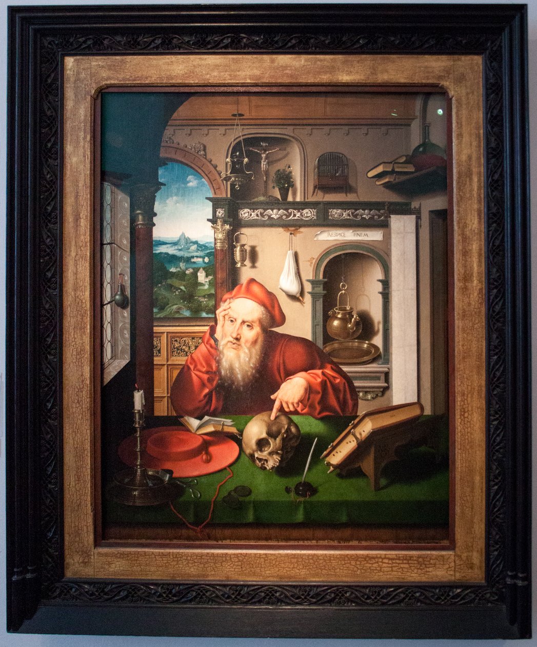 Der heilige Hieronymus von Joos van Cleve