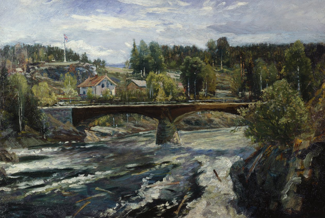 Fossum Brücke von Jorgen Sorensen